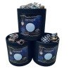 Bomba de Baño Natural con Joya Sorpresa – Aroma Cedro y Sándalo – Hidratante con Vitamina E y Efecto Efervescente