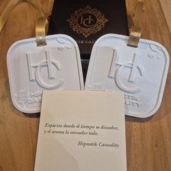 Ambientador Sólido Aroma "Dubai" – Pack 2 Unidades Artesanal – Estilo Oriental de Lujo para Coche, Baño, Oficina y Armarios